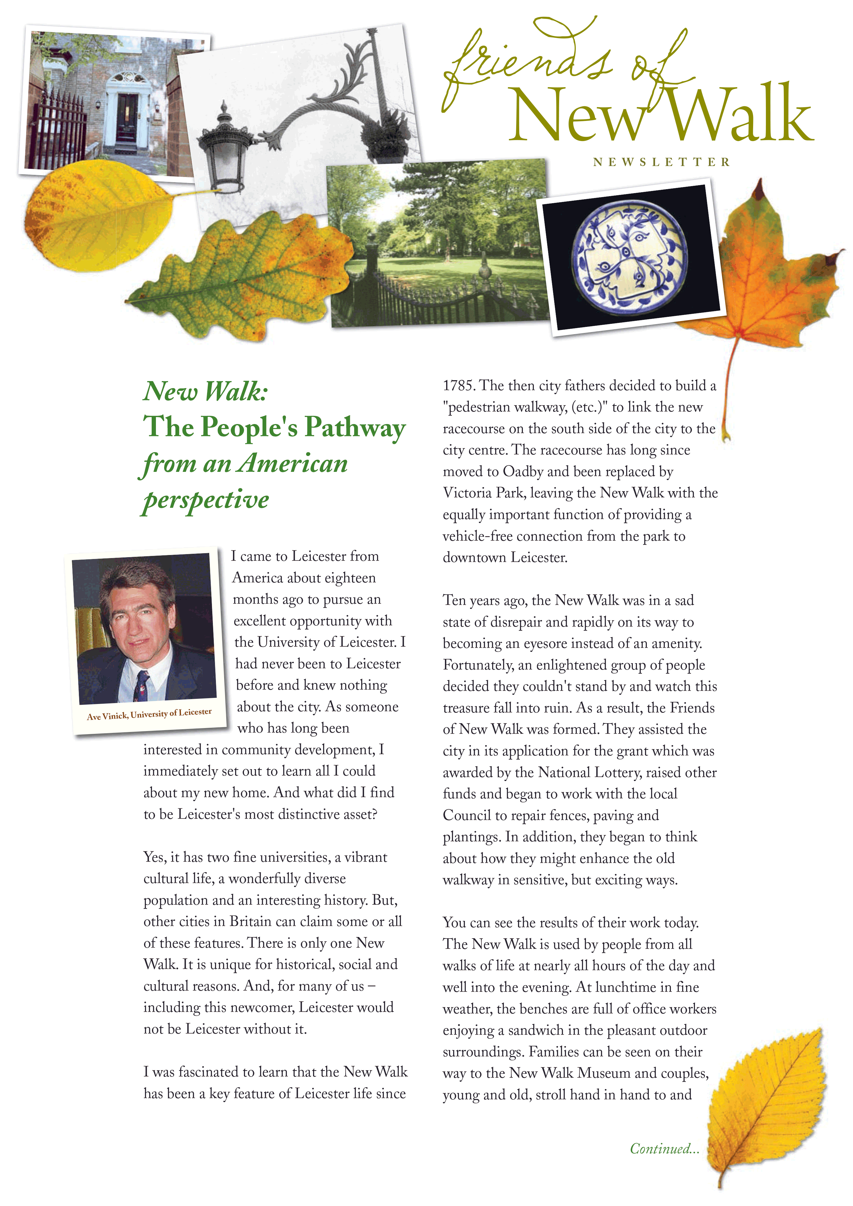Page 2 of the October 2011 newsletter